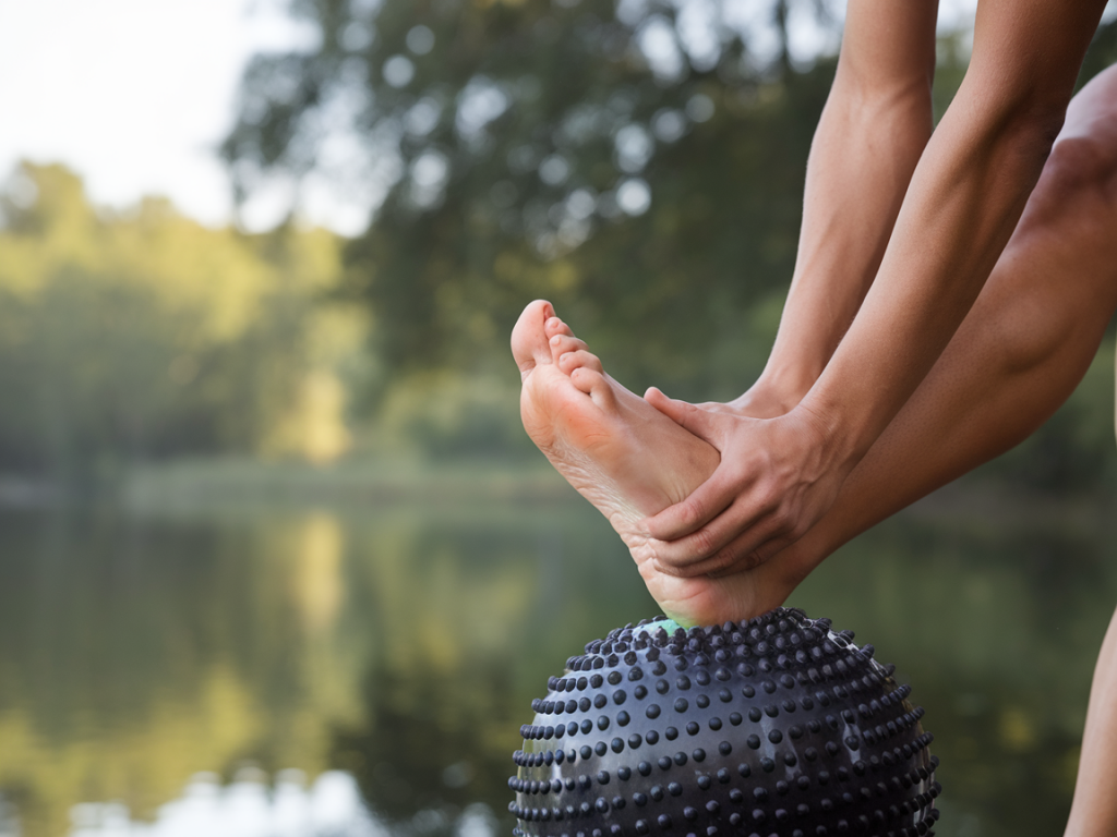 Recover faster from a long run with a post-exercise foot reflex routine