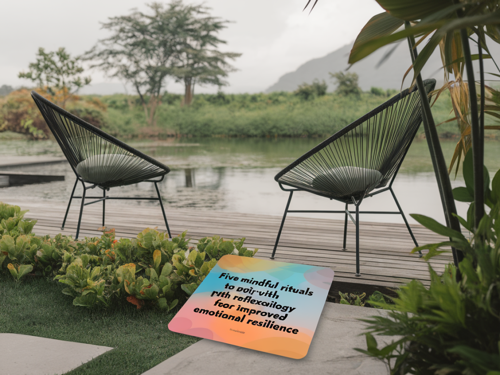 Five mindful rituals to pair with reflexology for improved emotional resilience