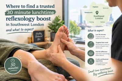 where to find a trusted 30-minute lunchtime reflexology boost in southwest london and what to expect