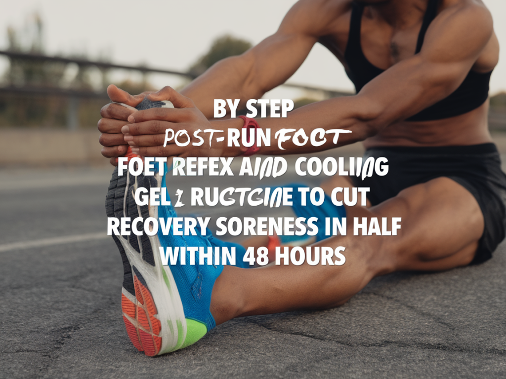 Step-by-step post-run foot reflex and cooling-gel routine to cut recovery soreness in half within 48 hours